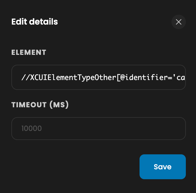 Element selector